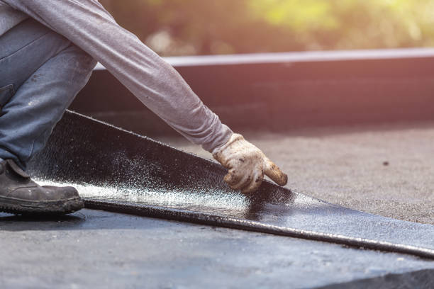 Professional Exterior Waterproofing technician working in Garwood, NJ
